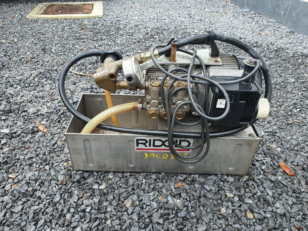 RIDGID testpomp 230v Test alle installatietypes, zoals, Ophalen
