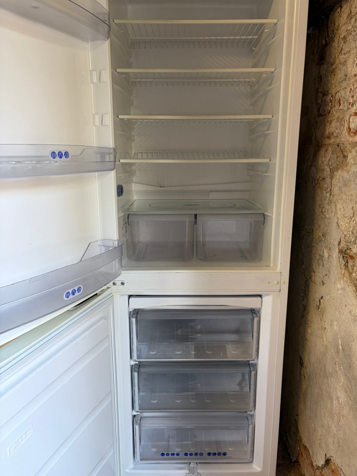 Frigo congélateur whirlpool, Electroménager, Enlèvement, Comme neuf