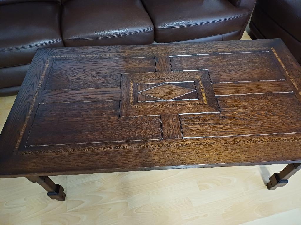 Salontafel hout, Ophalen, 100 tot 150 cm, 50 tot 75 cm, 50 tot 100 cm