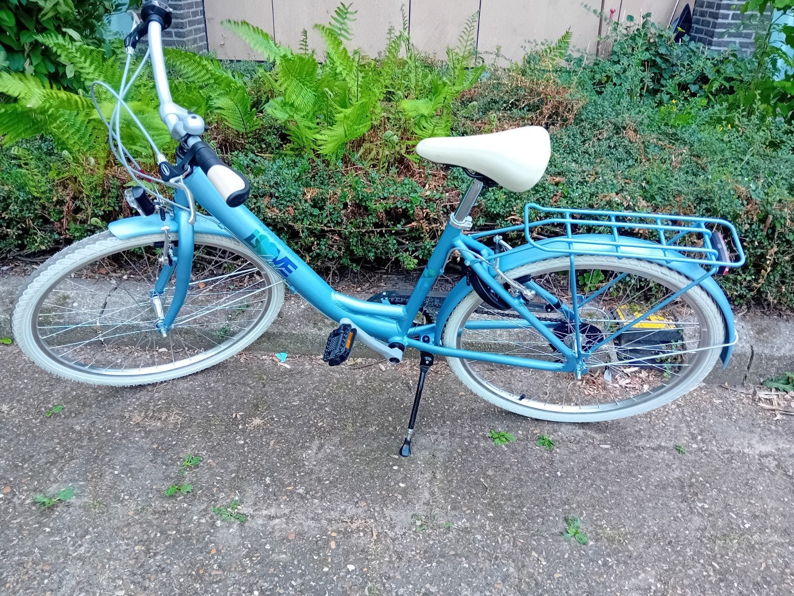 Meisjes fiets splinter nieuw, Ophalen