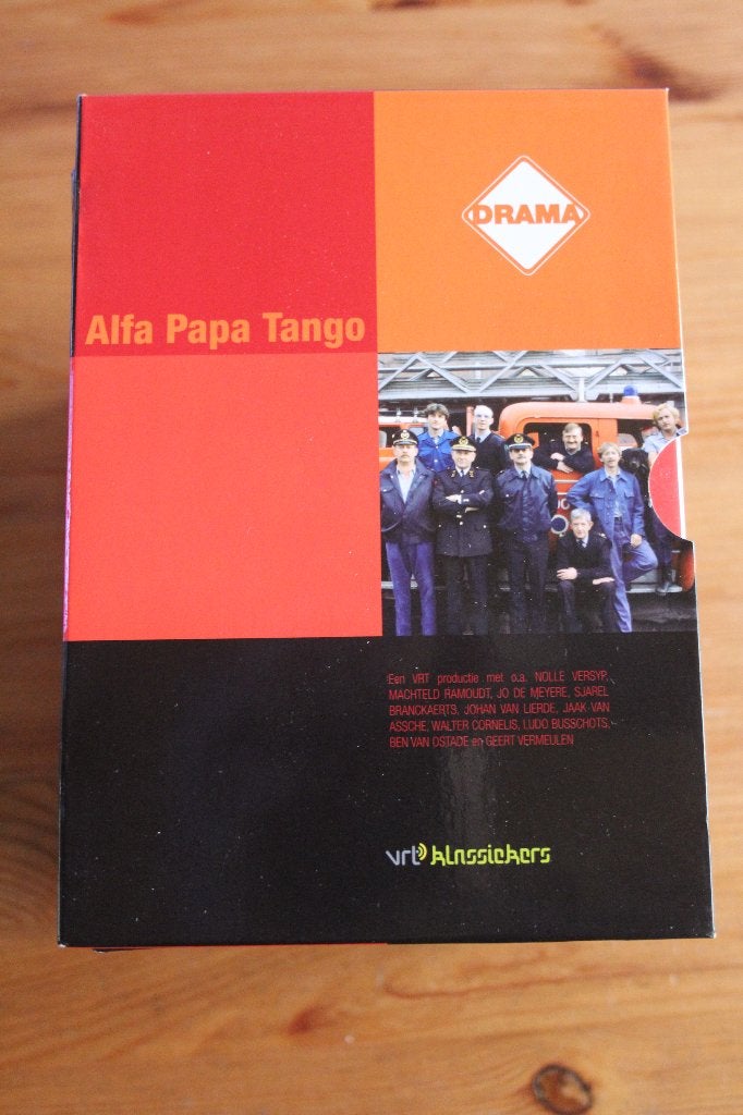Alfa papa tango      knappe Vlaamse brandweer-drama-serie!, Cd's en Dvd's, Alle leeftijden, Nederlands, Drama, Zo goed als nieuw
