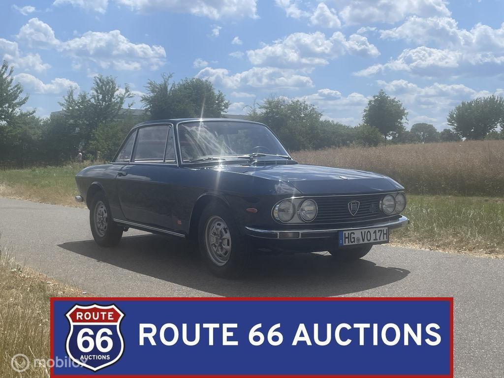 Lancia Fulvia 1.3s Coupe | 1972 | Route 66 Auctions, Auto's, Oldtimers, Zwart, Bedrijf, Handgeschakeld, Overige carrosserie