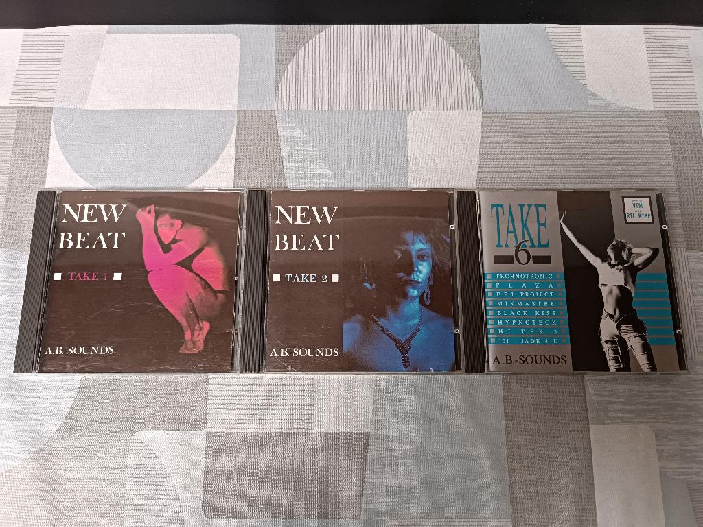 New beat - Take 1-2-5 - A.B.-Sounds - Antler Records - Retro, Cd's en Dvd's, Ophalen of Verzenden, Gebruikt