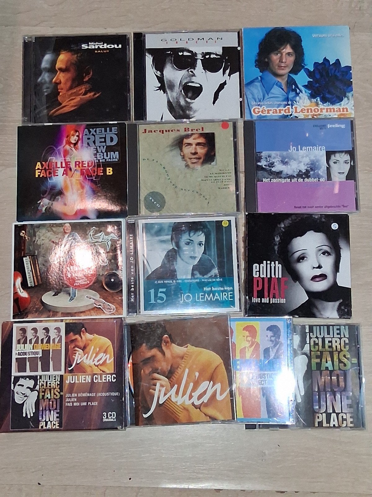 cd´s van Franstalige topartiesten (chanson pop,...), Cd's en Dvd's, Ophalen of Verzenden, Zo goed als nieuw, Album, Chanson