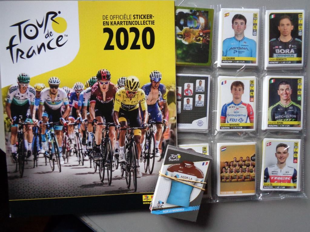 PANINI TOUR DE FRANCE 2020 voll. LOSSE SET stickers +album, Verzenden, Nieuw