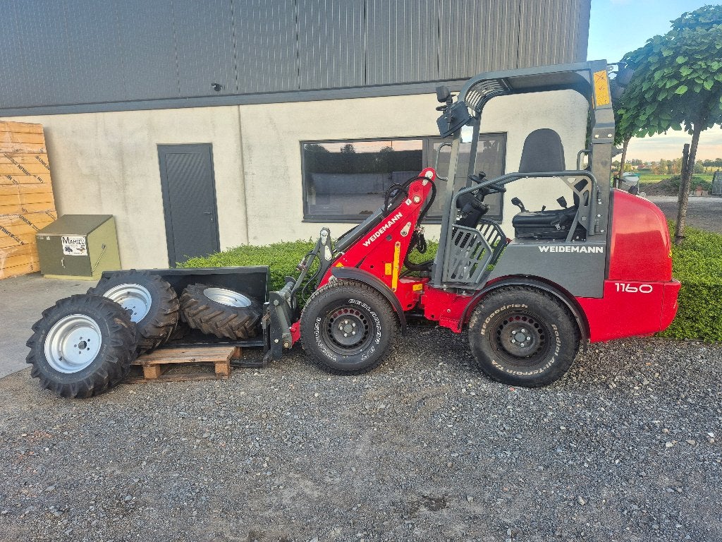 Weidemann 1160 kniklader, Zakelijke goederen, Ophalen, Wiellader of Shovel