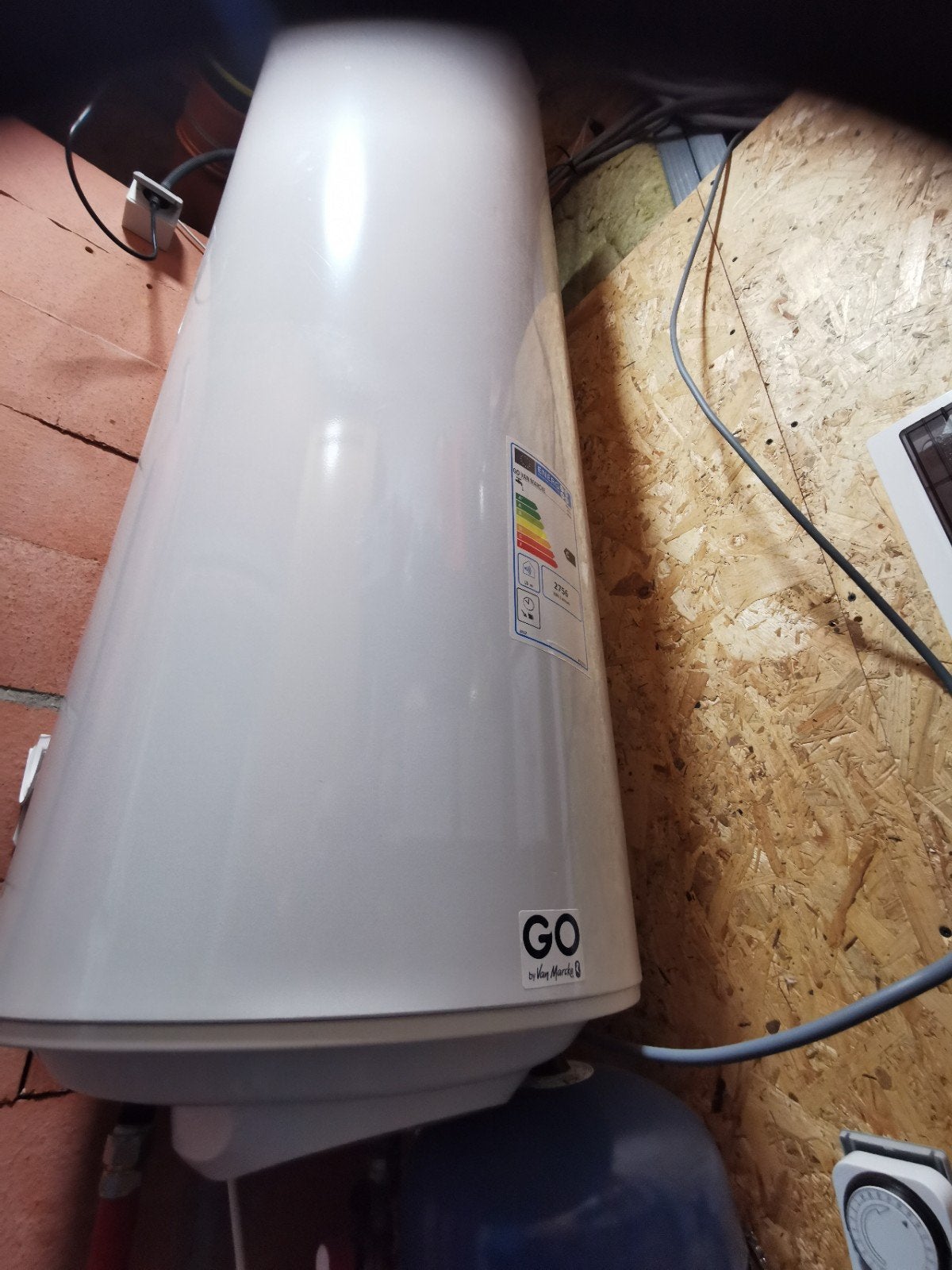 Boiler GO by Van Marcke 200l, Moins de 3 ans, Enlèvement, 100 litres ou plus, Boiler