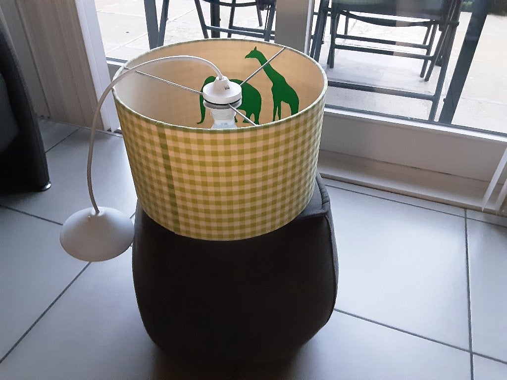 Lampkap, Ophalen, Zo goed als nieuw