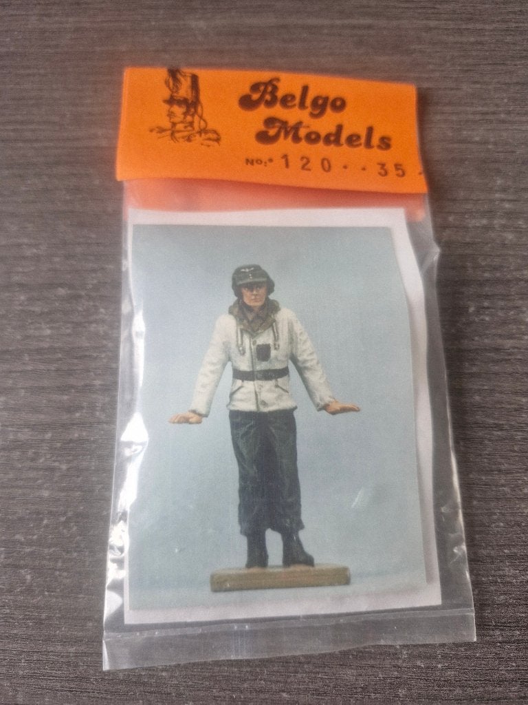 Belgo Models 1/35 German Tanker, Ophalen of Verzenden, Nieuw, 1:35 tot 1:50, Figuur of Figuren