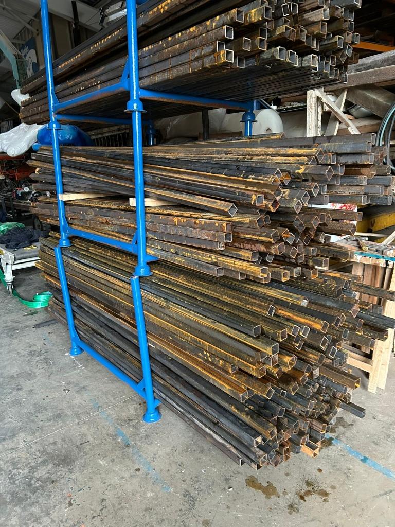 Kokers 40x40x3, Doe-het-zelf en Bouw, Metalen, Ophalen of Verzenden, Nieuw, IJzer