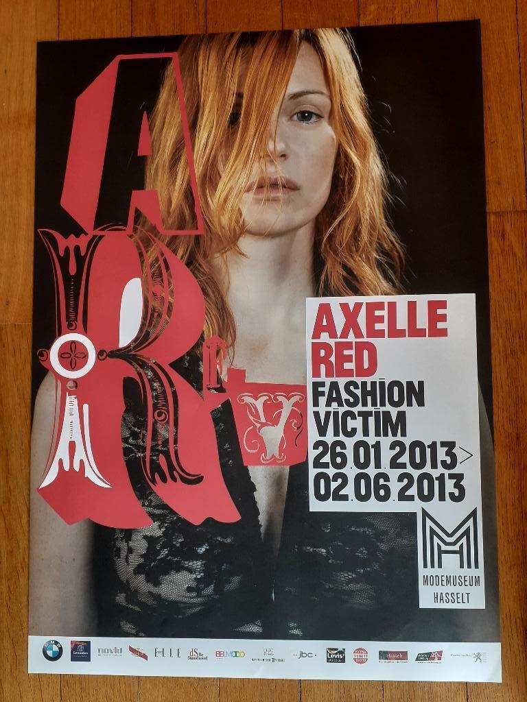 Affiche Axelle Red, Verzamelen, Ophalen, Nieuw
