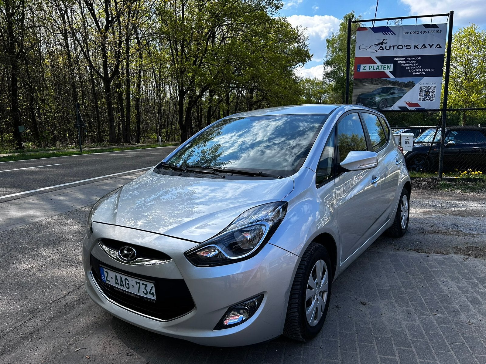 Hyundai ix20 1.4 km essence 184 000 ch 2013, Autos, Argent ou Gris, Achat, Entreprise, Noir