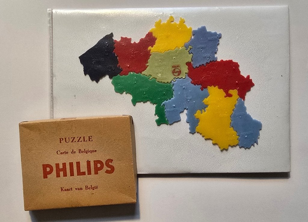 PHILIPS – Puzzle Publicitaire – Advertising Jig-Saw n24, Enlèvement ou Envoi, Utilisé, Panneau publicitaire