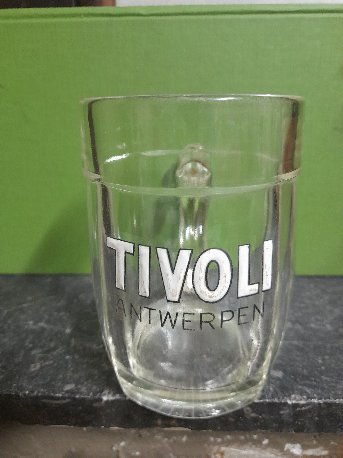 bierpul emaille Tivoli antwerpen, Verzamelen, Ophalen of Verzenden