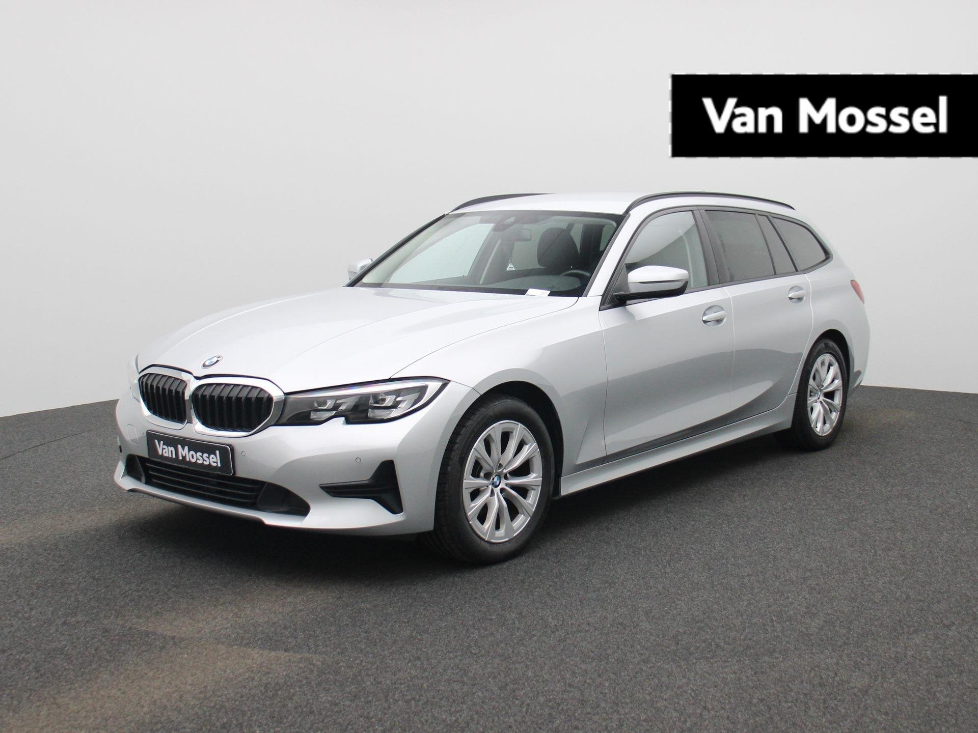 BMW 3 Serie Touring 318dA (110 kW) (automatique), Argent ou Gris, 1800 kg, 110 kW, Entreprise