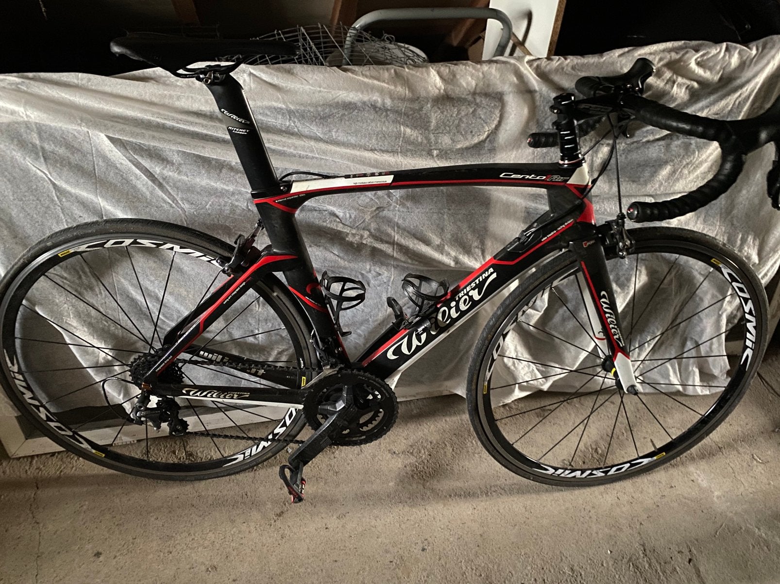 Wilier koersfiets, Fietsen en Brommers, Ophalen, Zo goed als nieuw