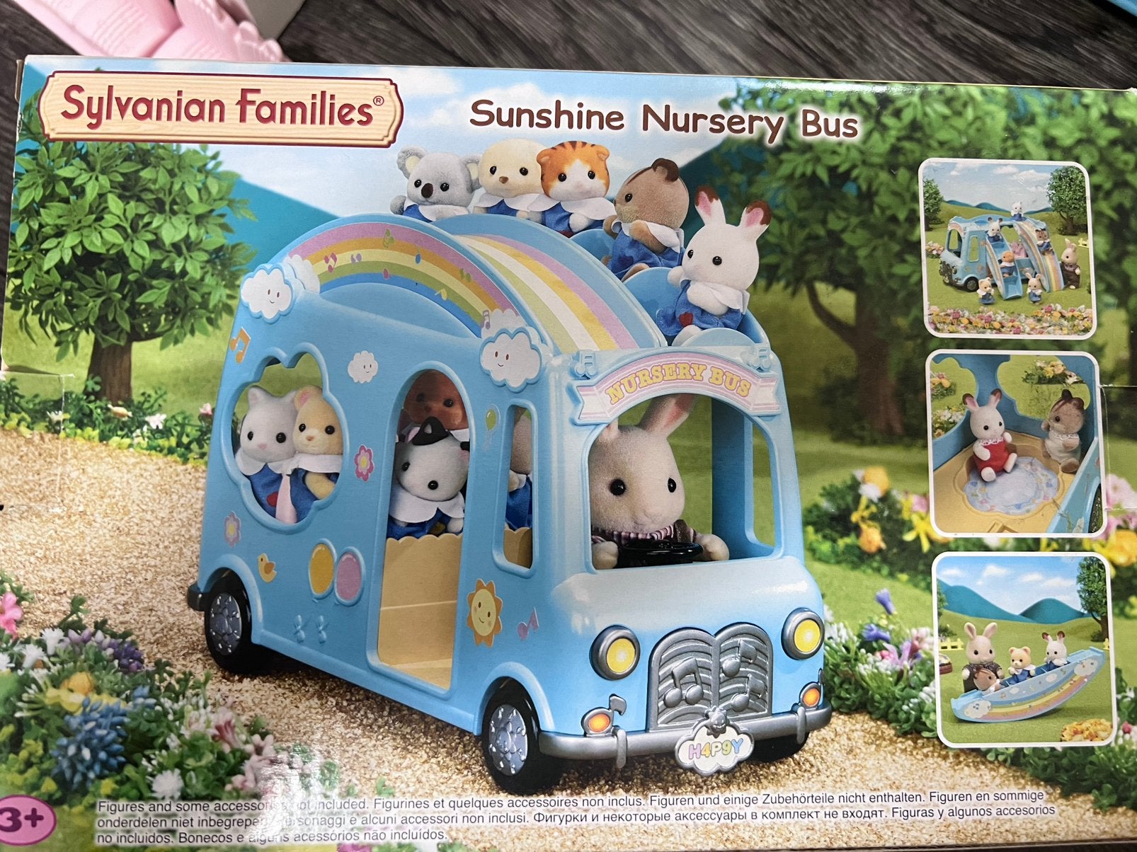 Sylvanian Families Sunshine Nursery Bus, Ophalen of Verzenden, Zo goed als nieuw