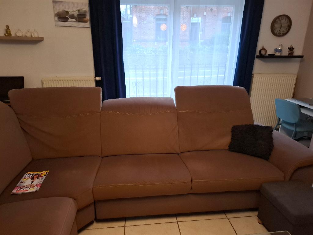 Canapé d'angle, Maison & Meubles, Canapés | Salons, Utilisé, Banc d'angle, Autres dimensions, 300 cm ou plus, Moins de 75 cm, Tissus