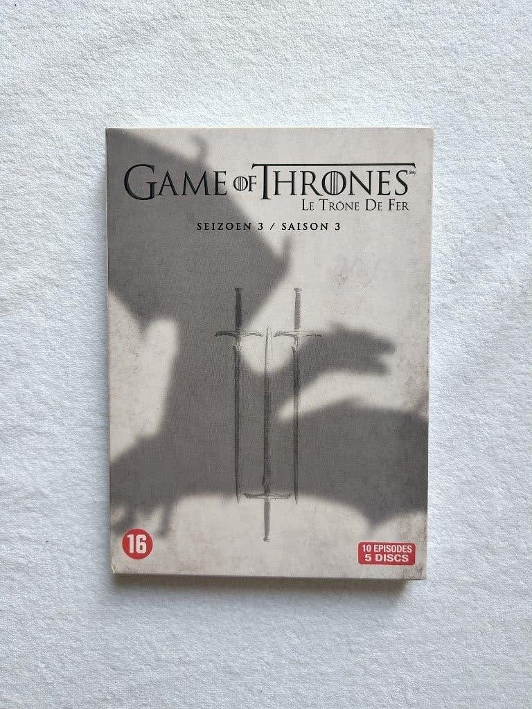 Set DVD de la saison 3 de Game of Thrones, CD & DVD, DVD | TV & Séries télévisées, Enlèvement ou Envoi, Saison 3, Anglais, Science-Fiction et Fantasy