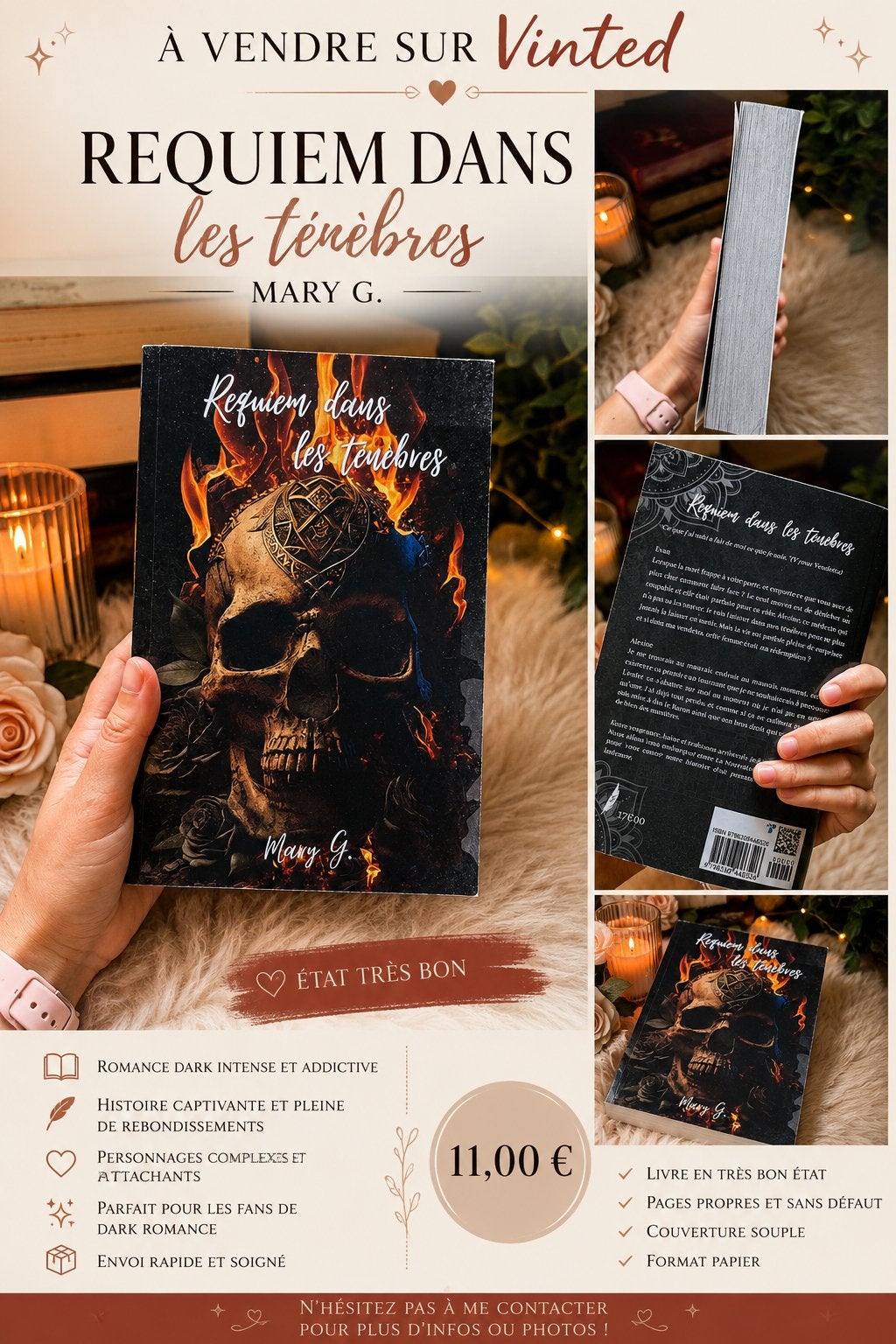 Requiem dans les ténèbres – Mary G., Boeken, E-books