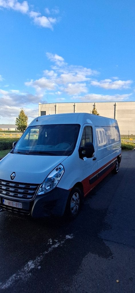 Renault master L3h2- 2013, Auto's, Voorwielaandrijving, Stof, Renault, Wit