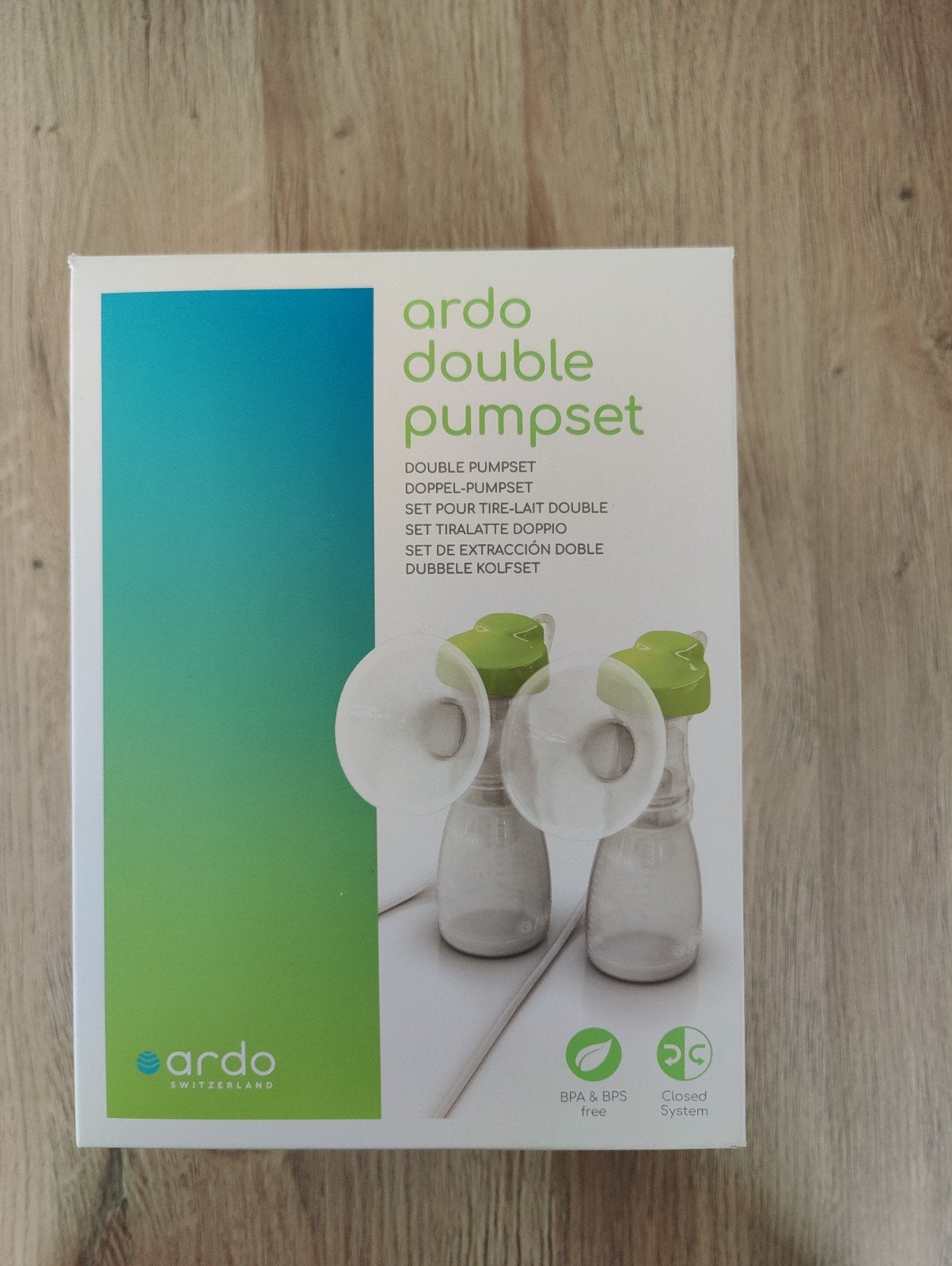 Ardo dubbele kolfset - oa voor kolfmachine GOED winkel, Kinderen en Baby's, Ophalen of Verzenden, Zo goed als nieuw, BPA-vrij
