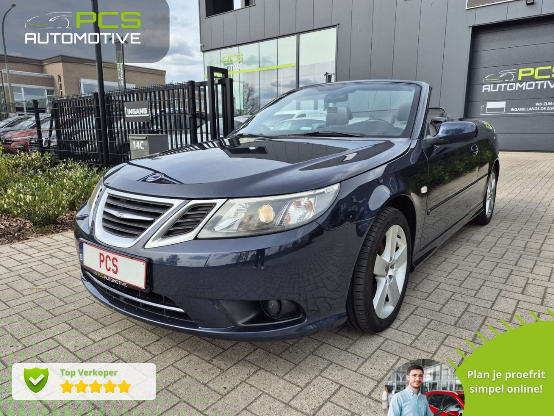 Saab 9-3 Cabriolet 1.9 TiD Linear / 12 maanden waarborg, Auto's, Saab, 4 zetels, Gebruikt, 4 cilinders, Cabriolet