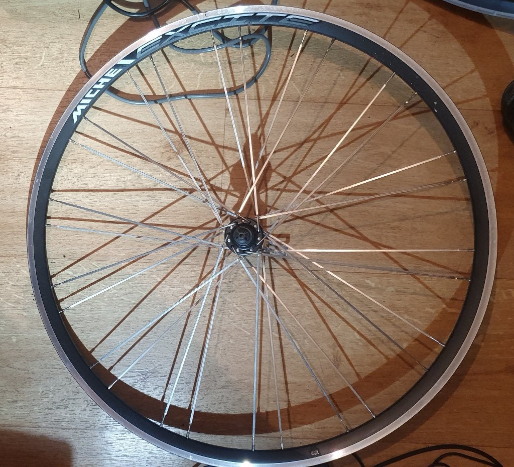 Deux roues de vélo MICHE EXCITE avant et arrière, Ophalen of Verzenden, Zo goed als nieuw