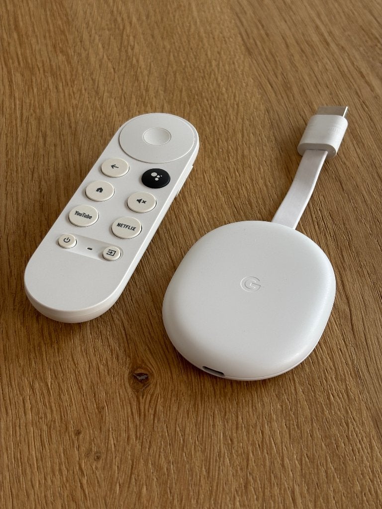 Google Chromecast original avec Google TV (4K) dans sa boîte, Autres marques, Enlèvement ou Envoi, Comme neuf, 4k (UHD)