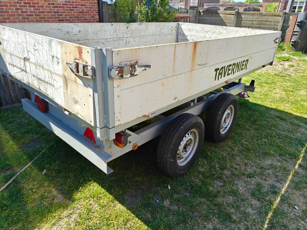 aanhangwagen, Ophalen, Gebruikt