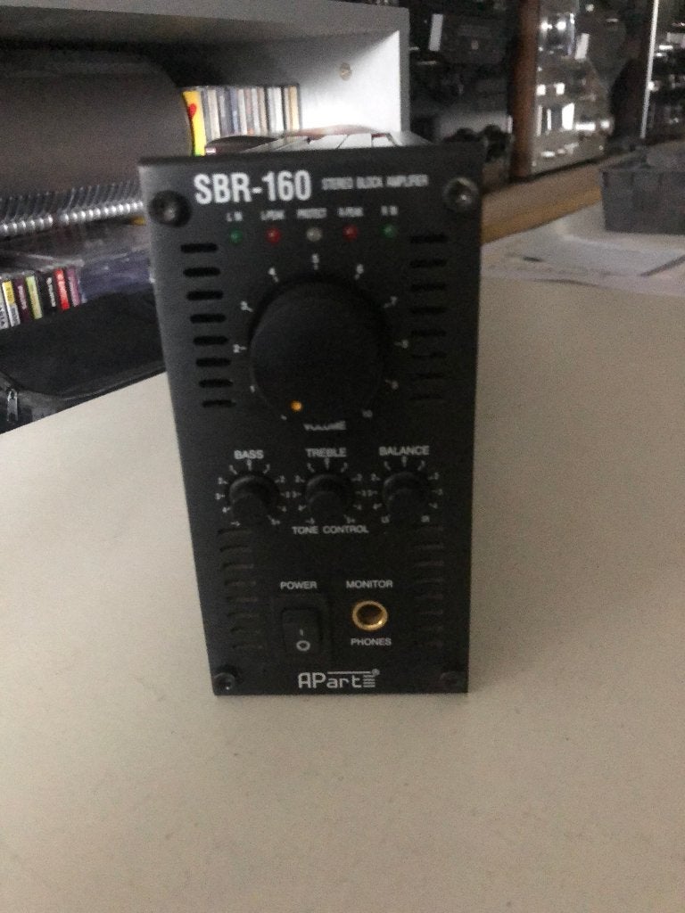 APart SBR-160, TV, Hi-fi & Vidéo, Amplificateurs & Ampli-syntoniseurs, Enlèvement, Utilisé, Stéréo, Moins de 60 watts