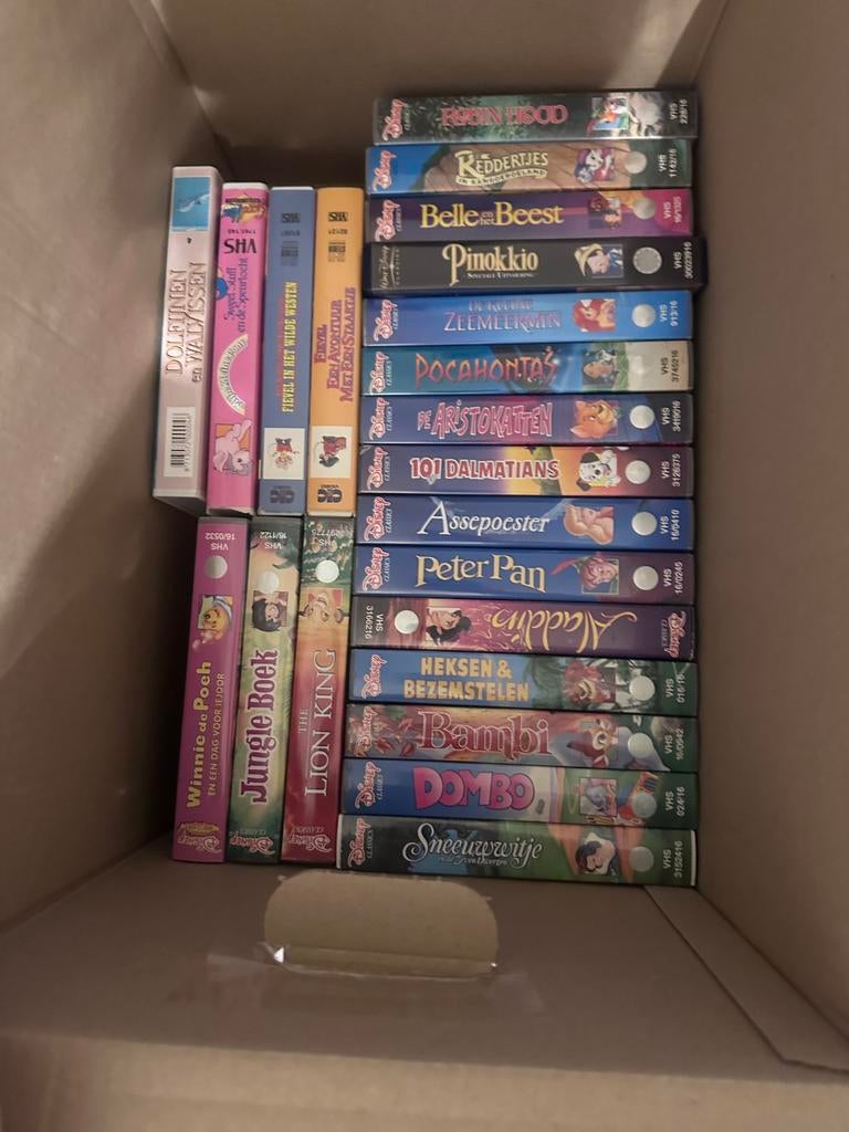 Videocassettes, Enlèvement, Utilisé, Dessins animés et Film d'animation