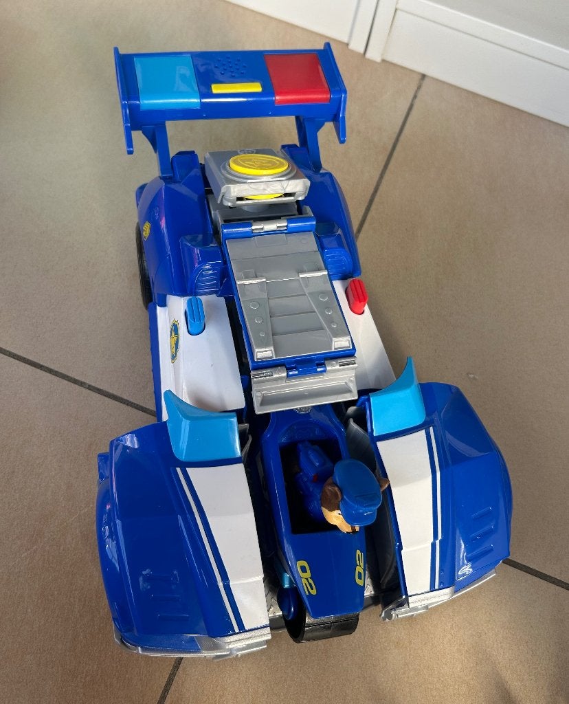 Paw Patrol Transformerende Politieauto & Motor Chase, Ophalen of Verzenden