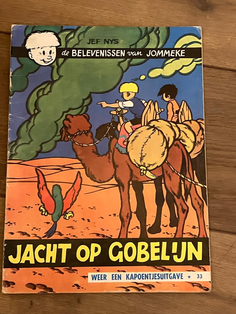 Jommeke - 33 - Jacht op Gobelijn, Boeken, Eén stripboek, Ophalen of Verzenden, Gelezen, Jef Nys.