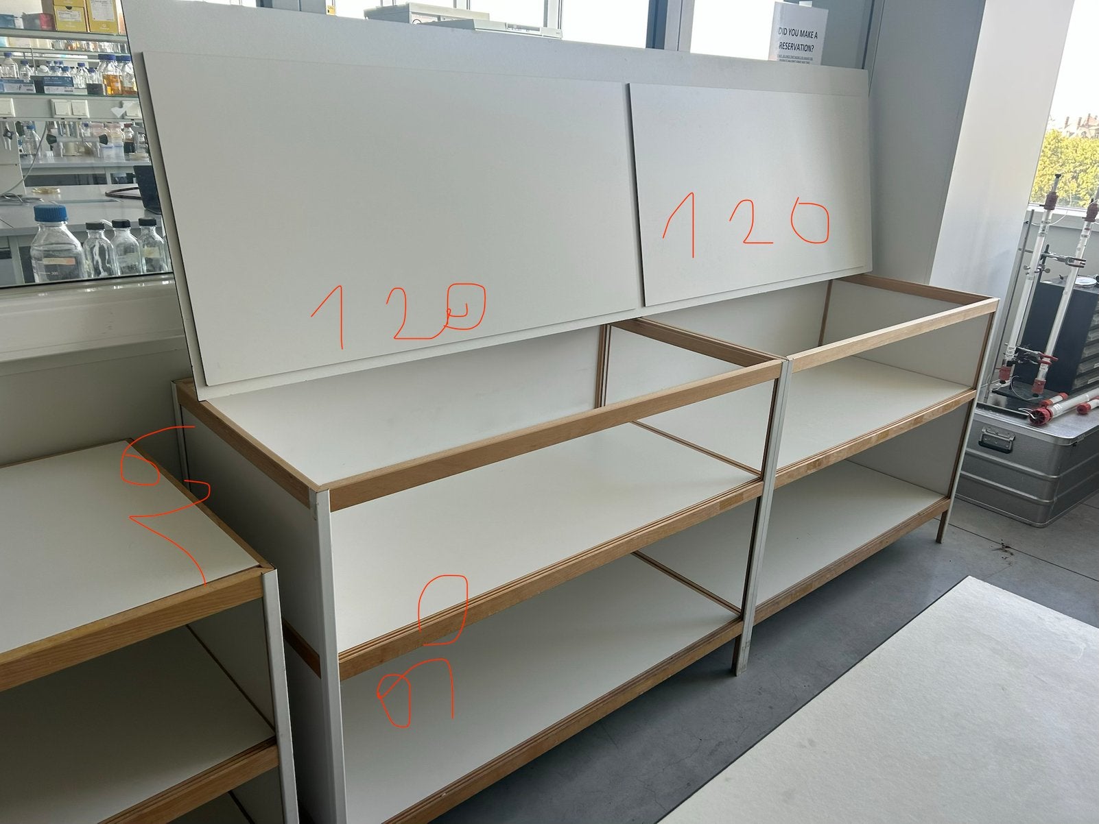 Witte kewlox kast, Ophalen, Gebruikt