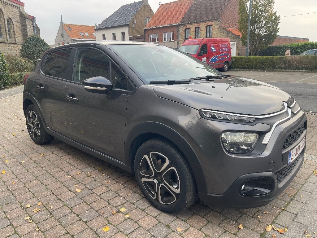 Citroën C3 1.2 benzine Highlight airco/navi/full led/carplay, Autos, Argent ou Gris, Achat, Euro 6, Boîte manuelle