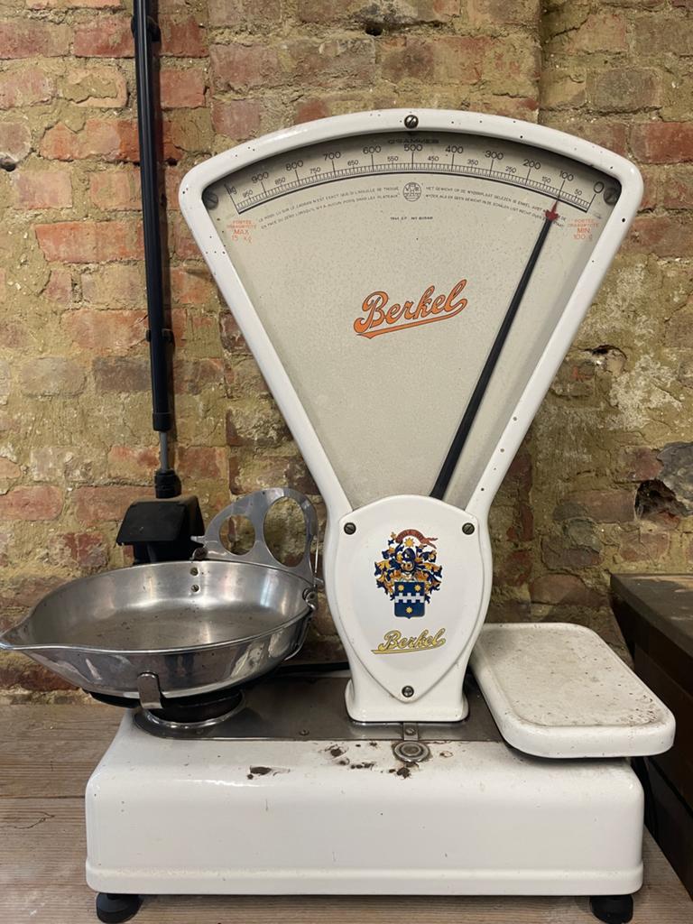Vintage weegschaal Berkel, Elektronische apparatuur, Weegschalen, Ophalen, Zo goed als nieuw