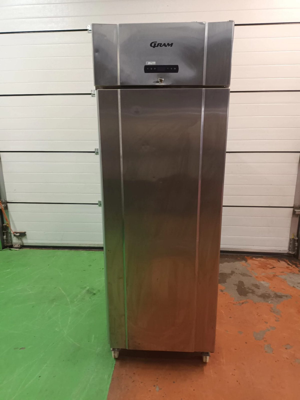 Gram rvs horeca vrieskast freezer top kwaliteit met wielen, Ophalen