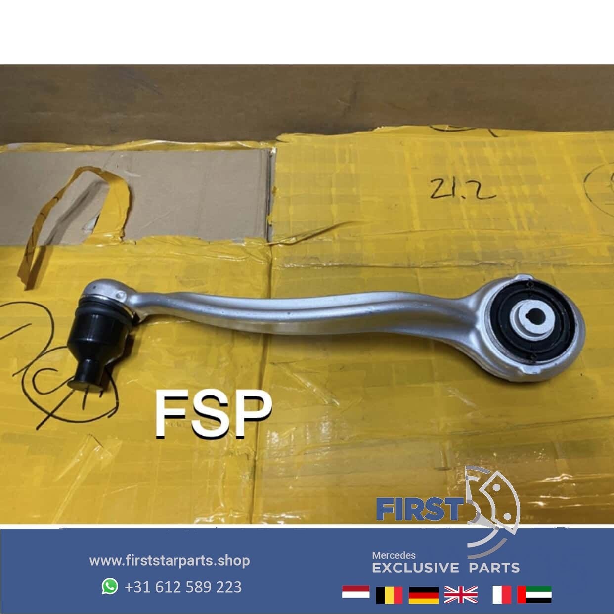 W205 draagarm 20501RE Mercedes C Klasse 2014-2020 onderstel, Gebruikt, -, Ophalen of Verzenden, -