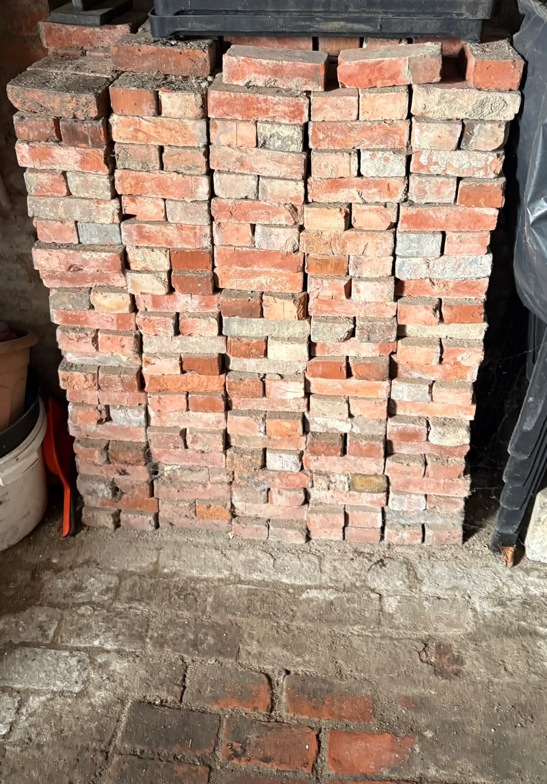 Bakstenen gekuist, Ophalen, Gebruikt, Bakstenen