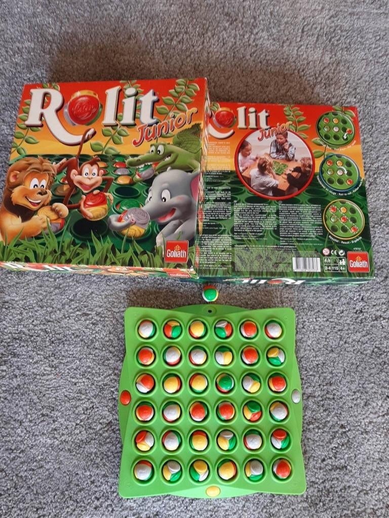 Rolit Junior bordspel, Hobby en Vrije tijd, Gezelschapsspellen | Bordspellen, Ophalen, Goliath