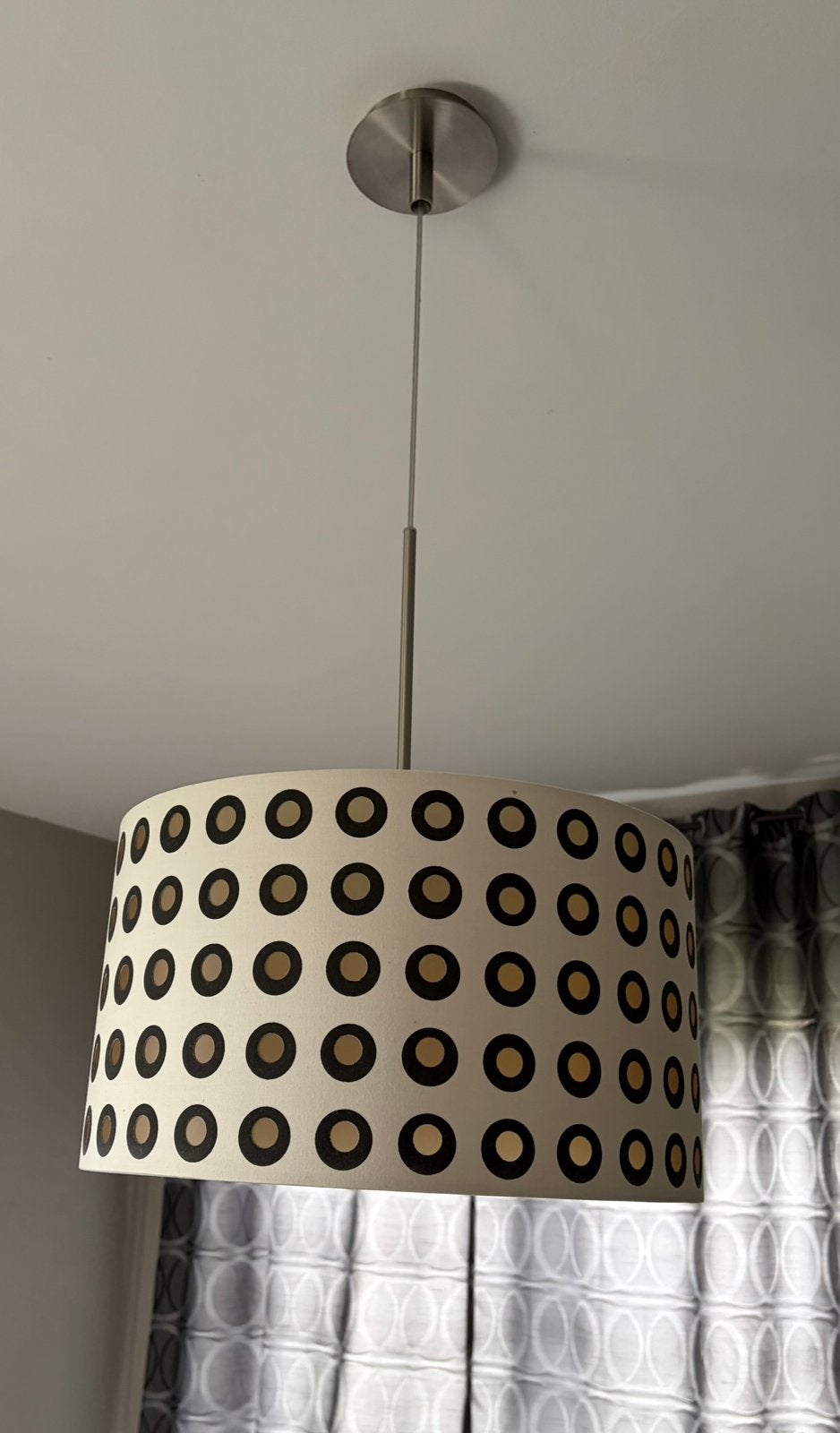 Lampe suspendue, Maison & Meubles, Enlèvement, Comme neuf, Beige