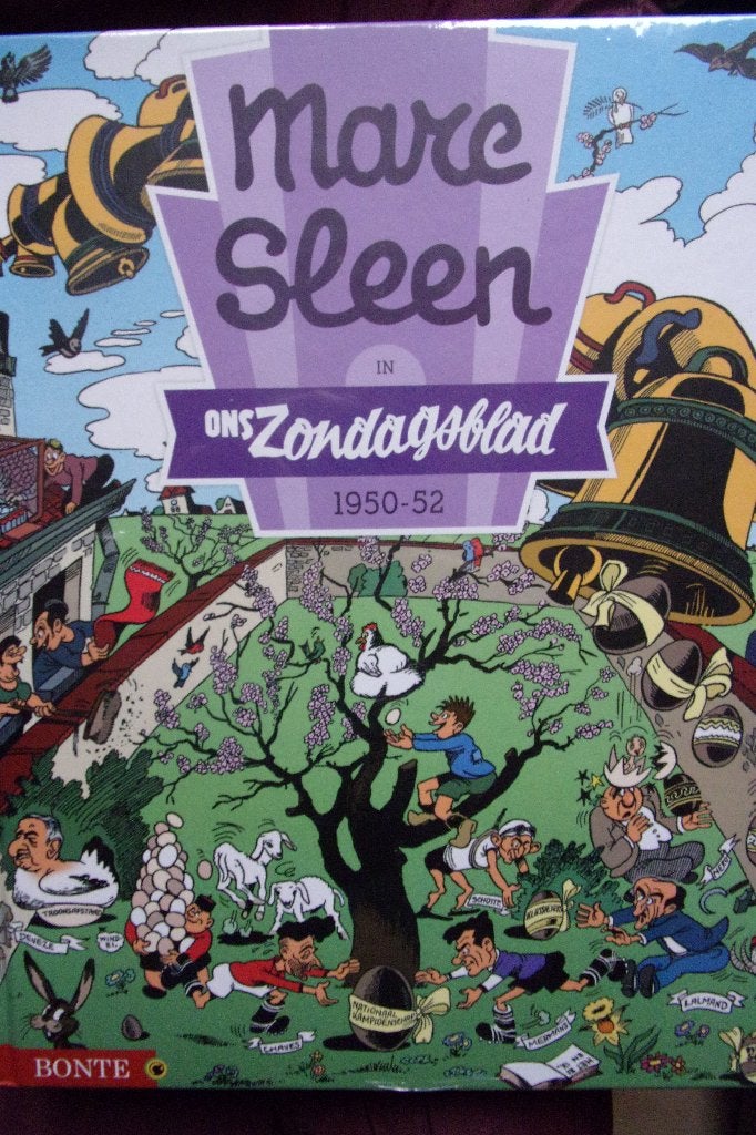marc sleen in ons zondagsblad 1950-1952 dikke hardcover, Ophalen of Verzenden