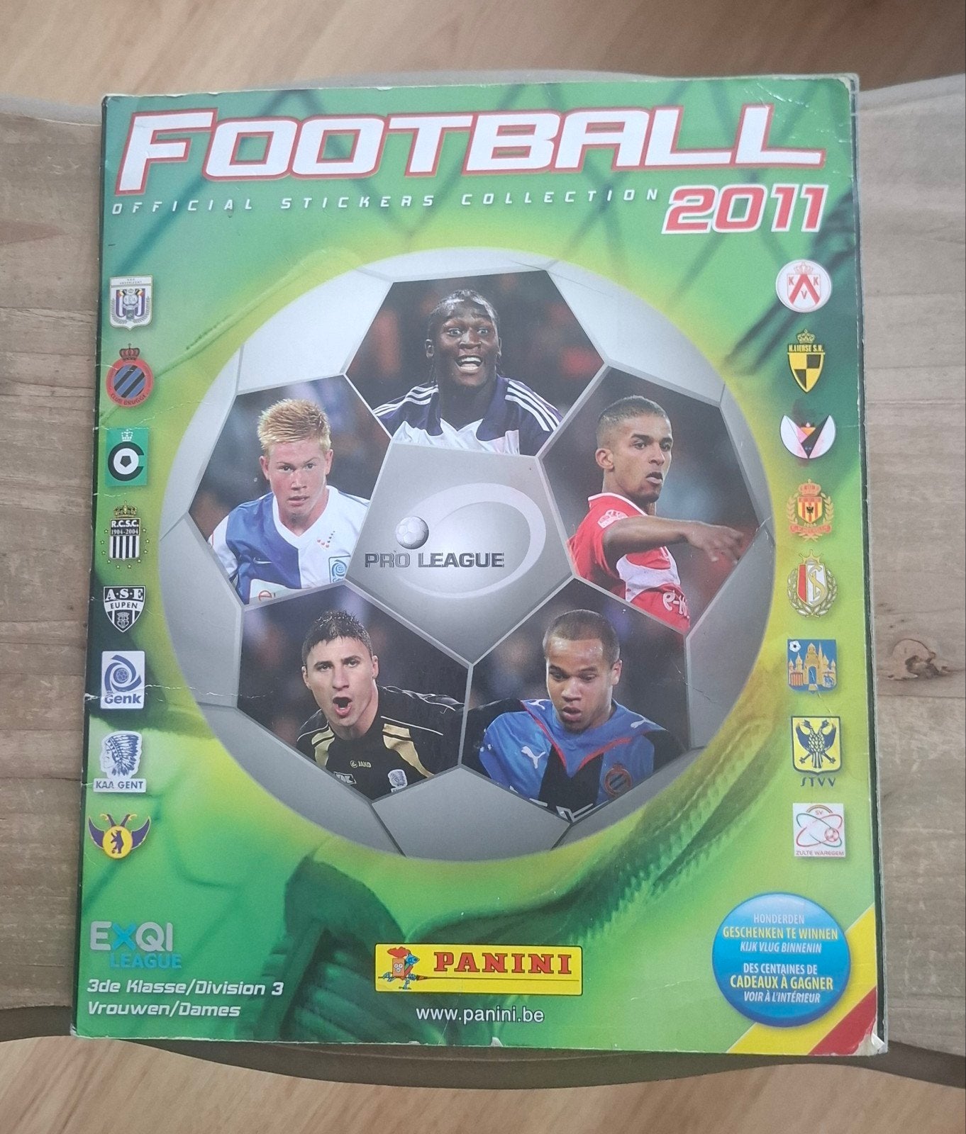 Panini volledig album Belgisch voetbal 2011, Ophalen of Verzenden