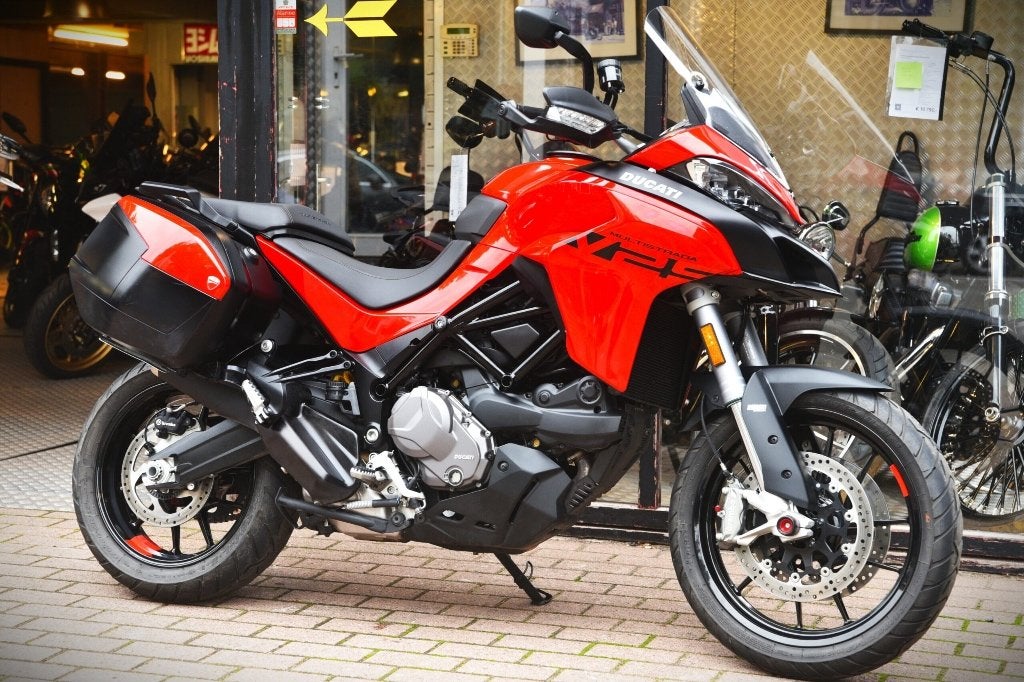 DUCATI MULTISTRADA V2S ***MOTOVERTE.BE***, Motoren, Motoren | Ducati, Bedrijf, Toermotor, 2 cilinders, Handvatverwarming, Occasion