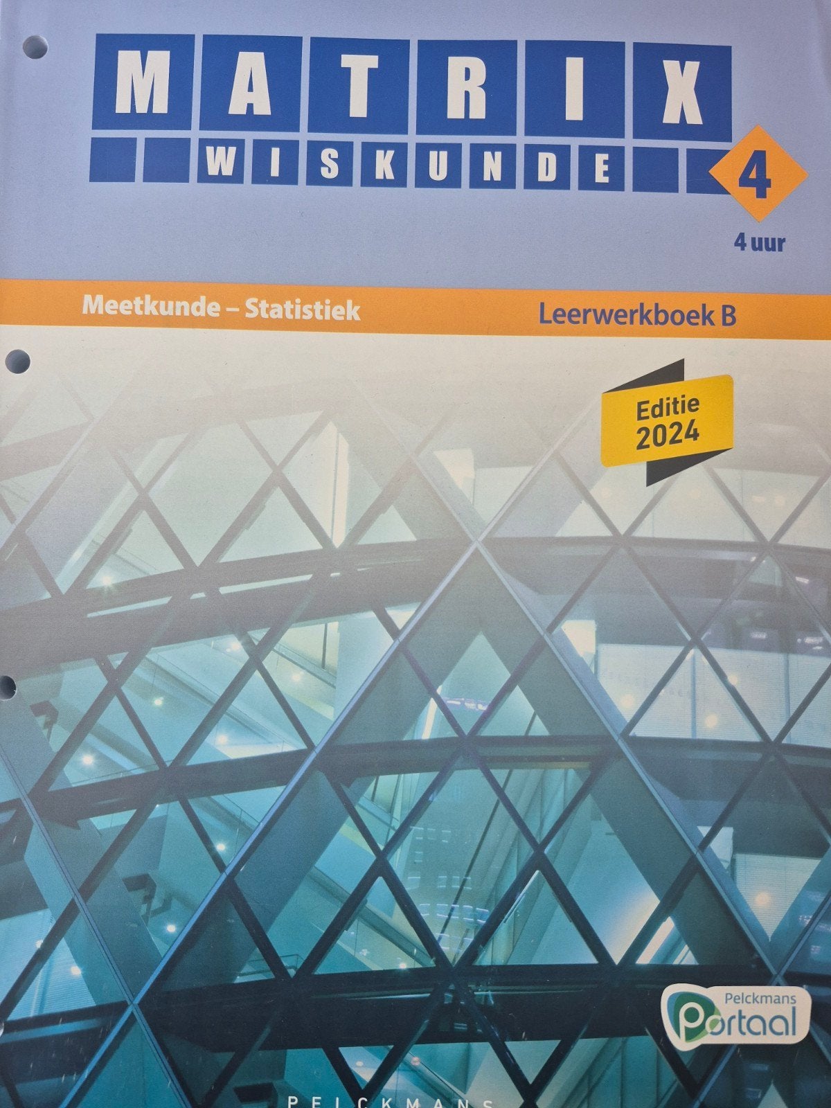 Matrix Wiskunde 4.4 Leerwerkboek B Meetkunde – Statistiek (e, Enlèvement ou Envoi, Néerlandais