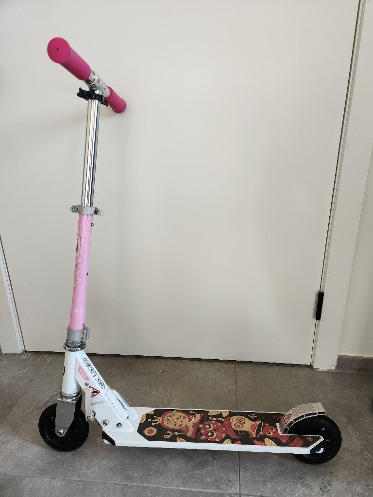 oxelo step roze, Fietsen en Brommers, Ophalen, Gebruikt, Gewone step, Oxelo (Decathlon)