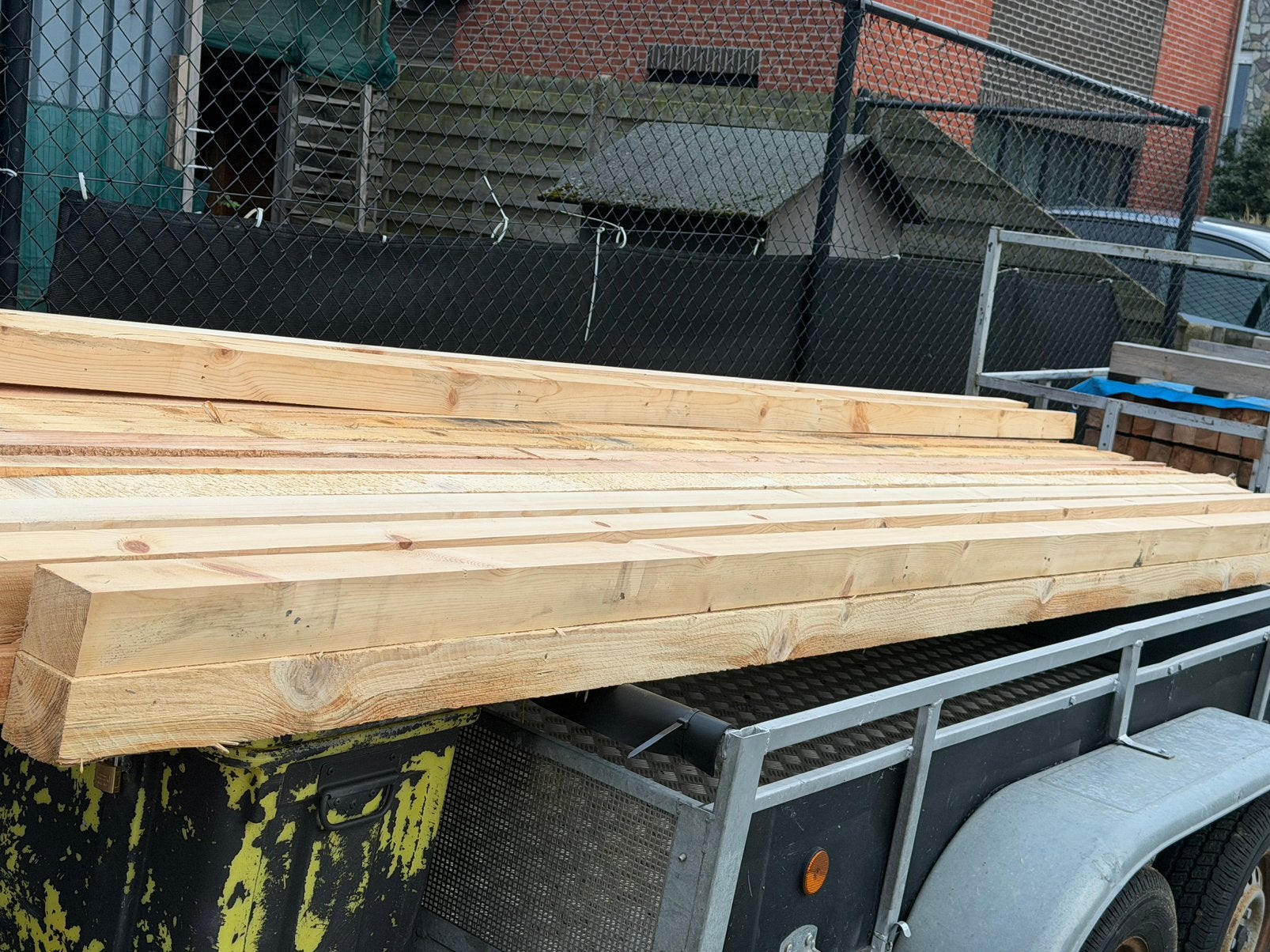 Houten balken, Ophalen, Zo goed als nieuw, Balken