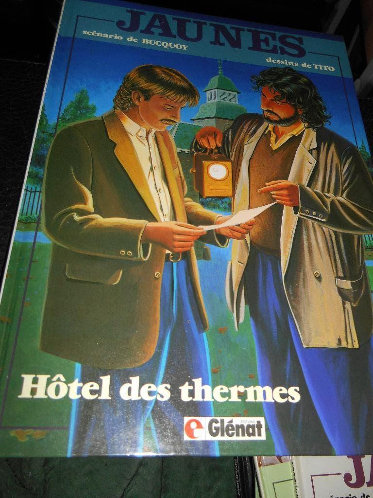 Jaunes 6 eo " Hôtel des thermes", Enlèvement ou Envoi