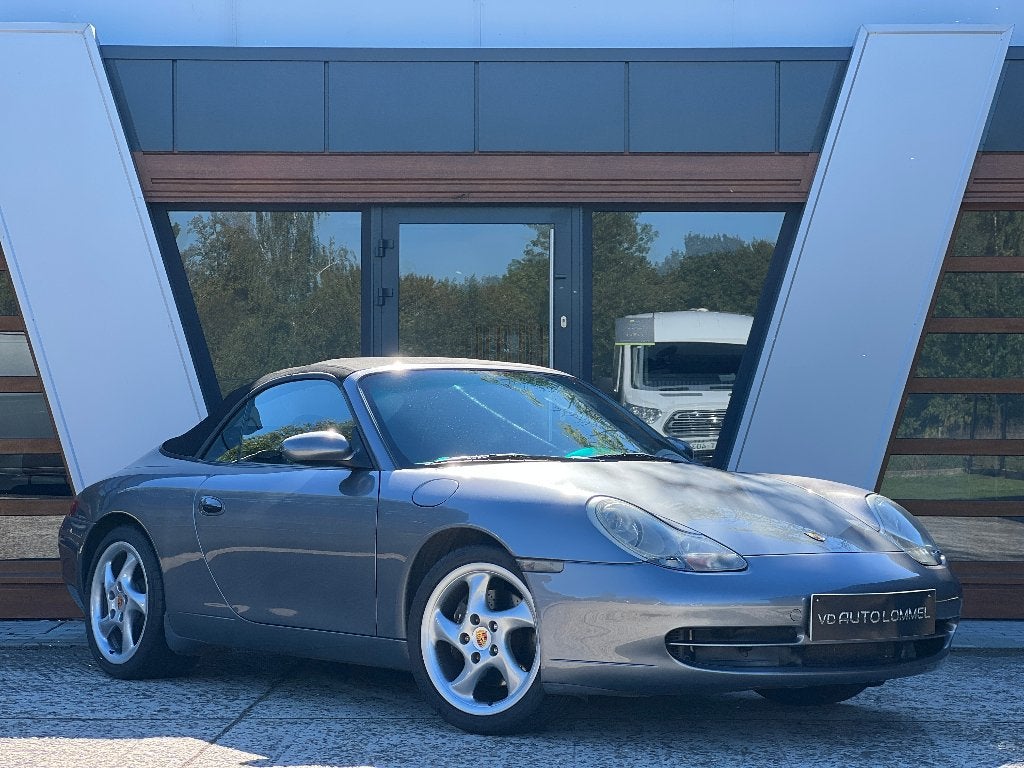 Porsche 996 Cabrio - AUTOMAAT - ONDERHOUDSBOEK, Auto's, Automaat, Achterwielaandrijving, Zwart, Cabriolet